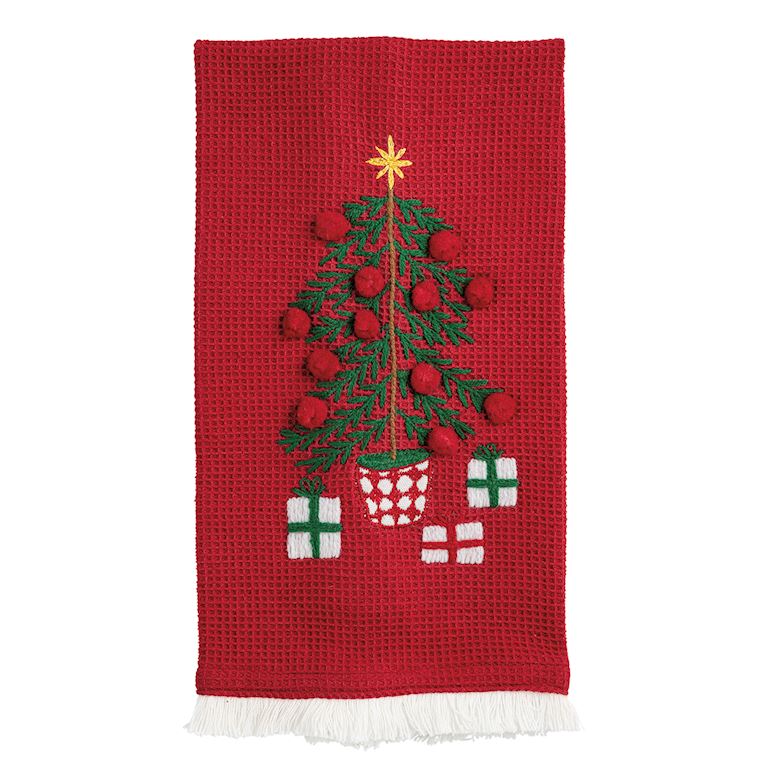 Tree Waffle Towel