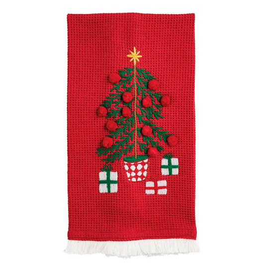 Tree Waffle Towel