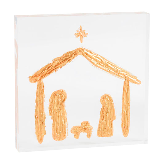 Nativity Acrylic Plaque