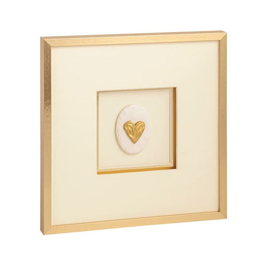 Framed Medallion Heart Wall Art