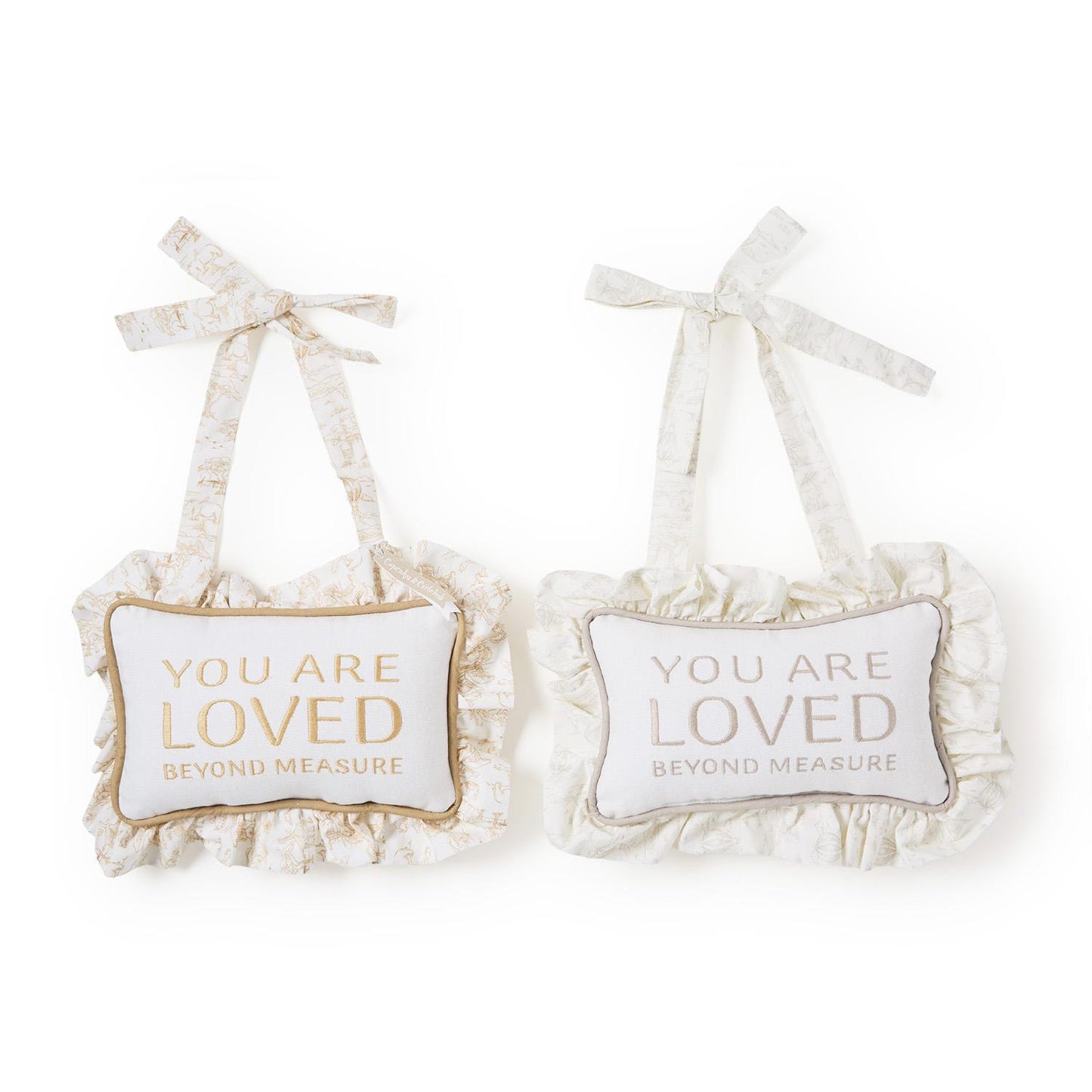 Loved Beyond Measure Door Pillow