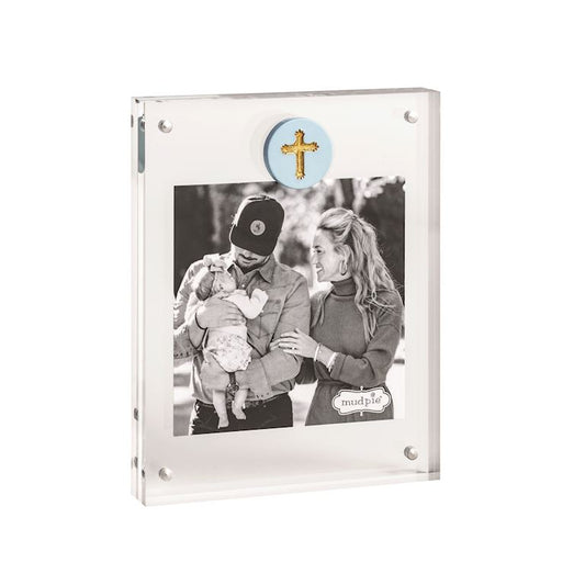 Blue Cross Medallion Frame