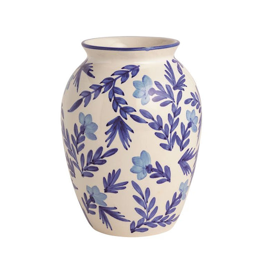 Blue Vine Vase - Large