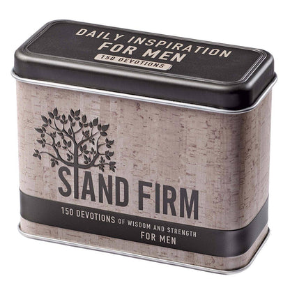 Stand Firm: Cards in Tin
