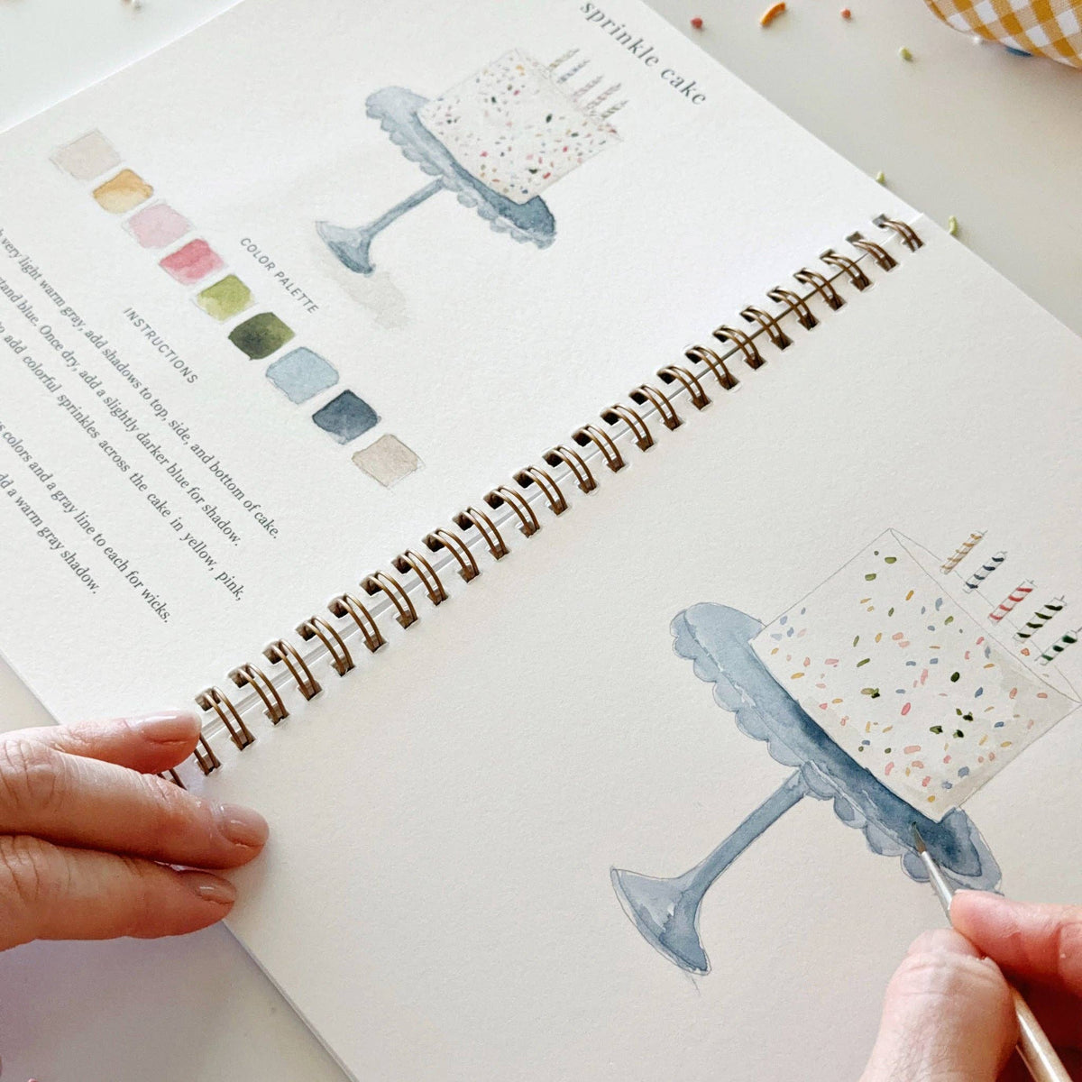 Celebrate - Watercolor Book w/ Paints