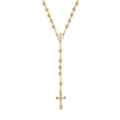 Gold Rosary + Pouch