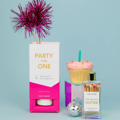 Party For One Shower Steamers
