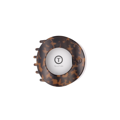 Tortoise | Medium | Flat Circle Hair Clip