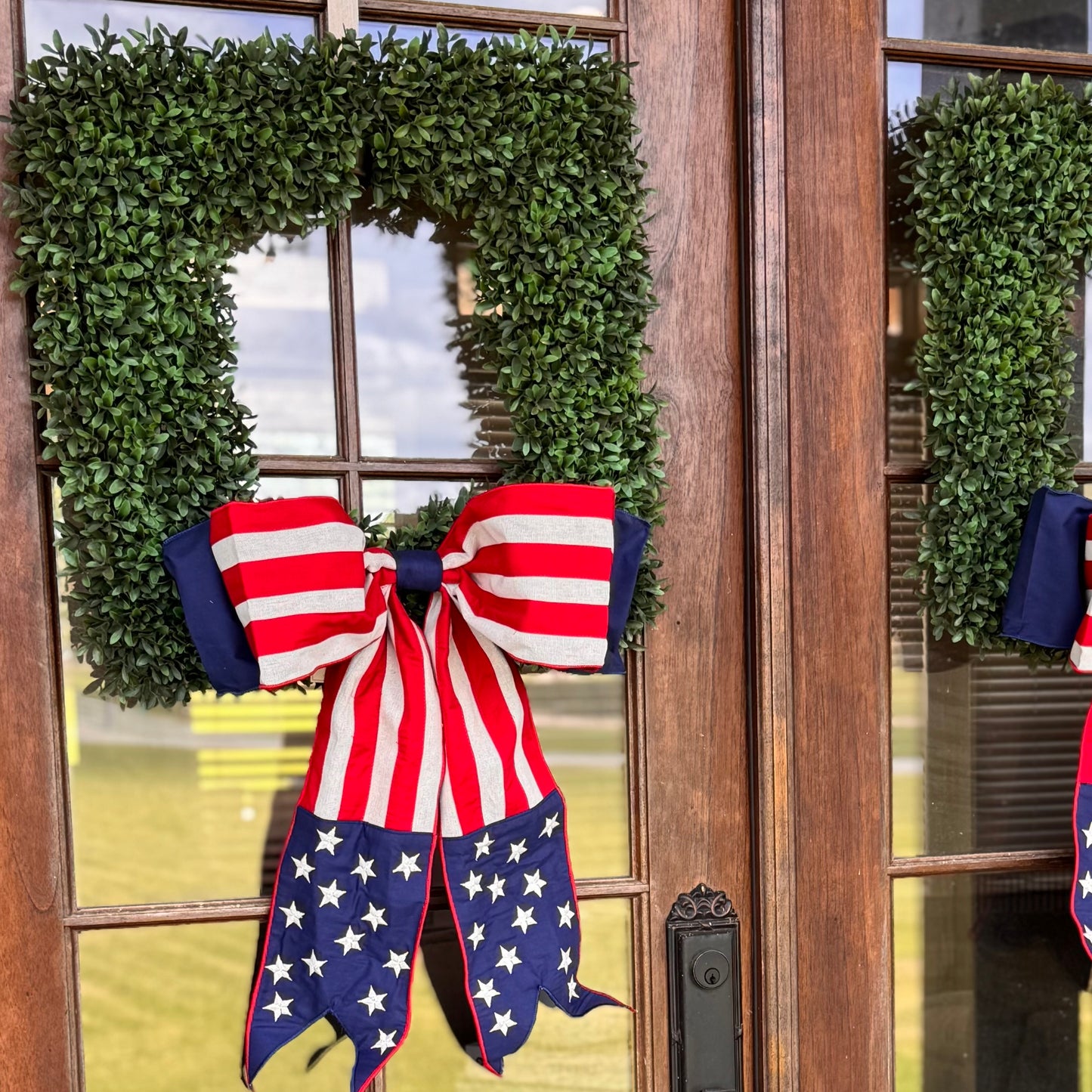 Patriotic Tail 18" Bow