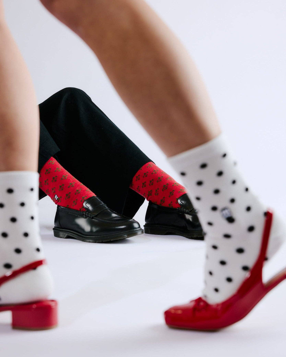 Bonfolk: Fleur De Lis Christmas Socks