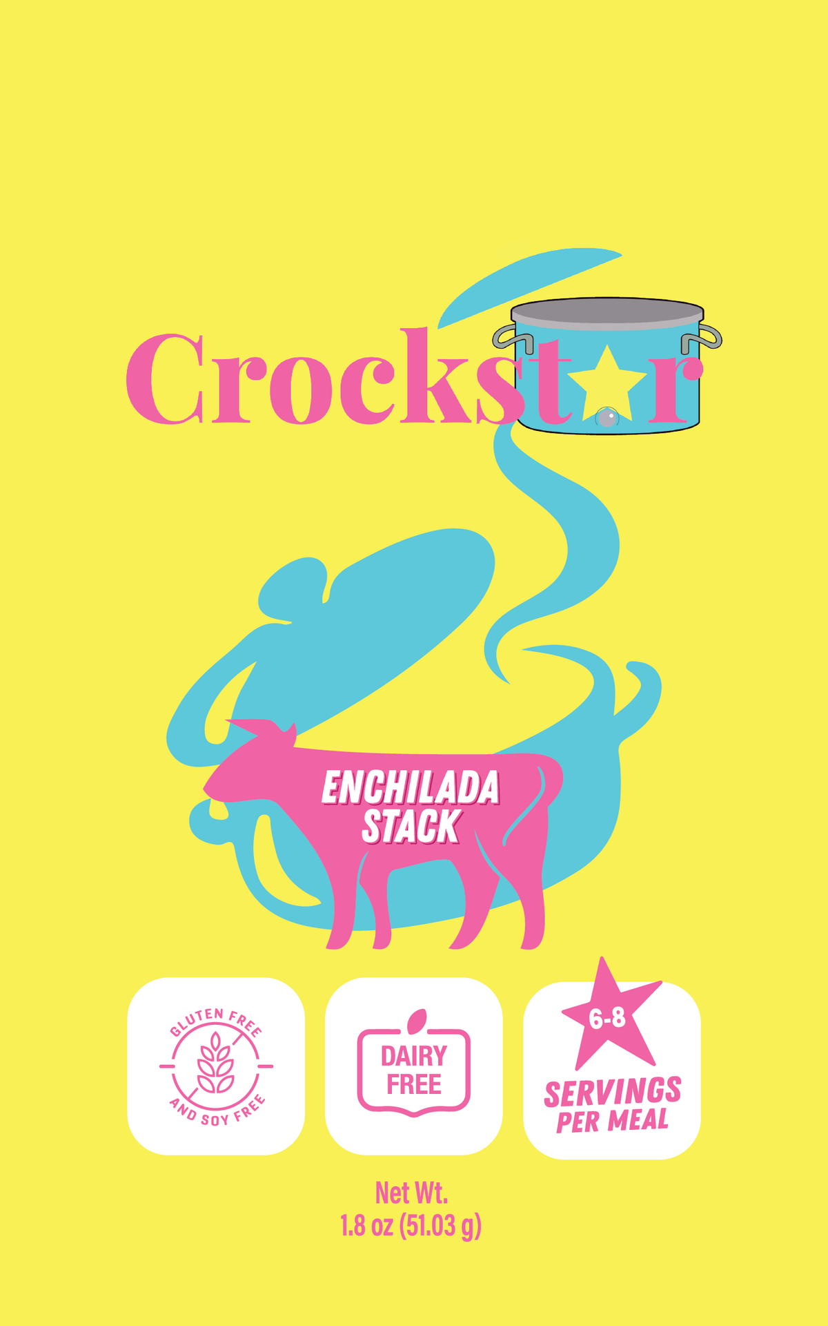 Enchilada Stack: Crock Pot Meal