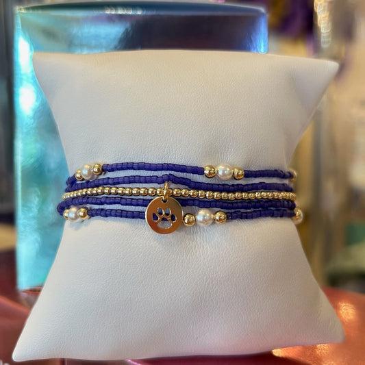 Gameday Classic Bracelet - Purple