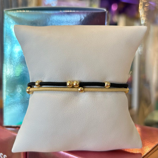 "e"ssentials Set: Black/Luster Gold