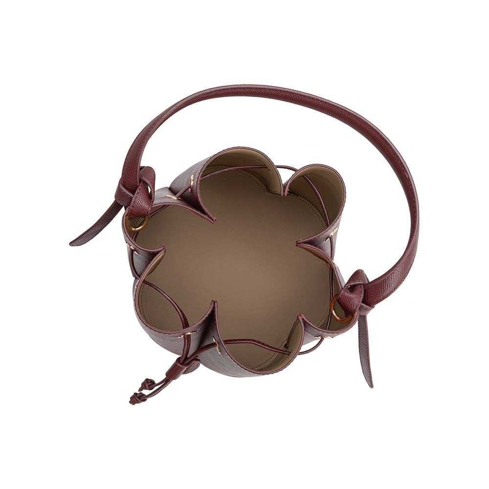 Laguna Handbag: Burgundy