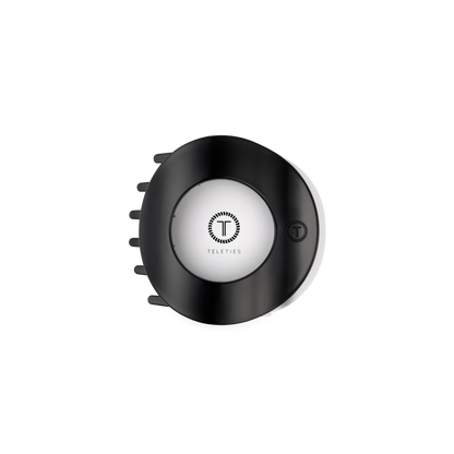 Jet Black | Medium | Flat Circle Hair Clip