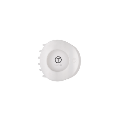 Coconut White | Small | Flat Open Circle Hair Clip