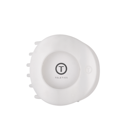 Coconut White | Large | Flat Circle Hair Clip