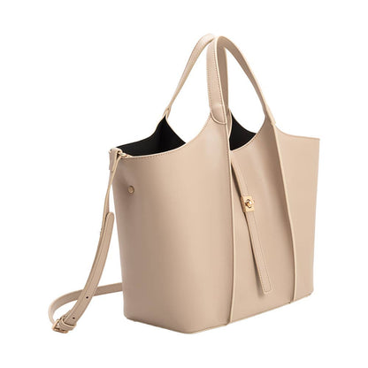 Mushroom Leather Tote