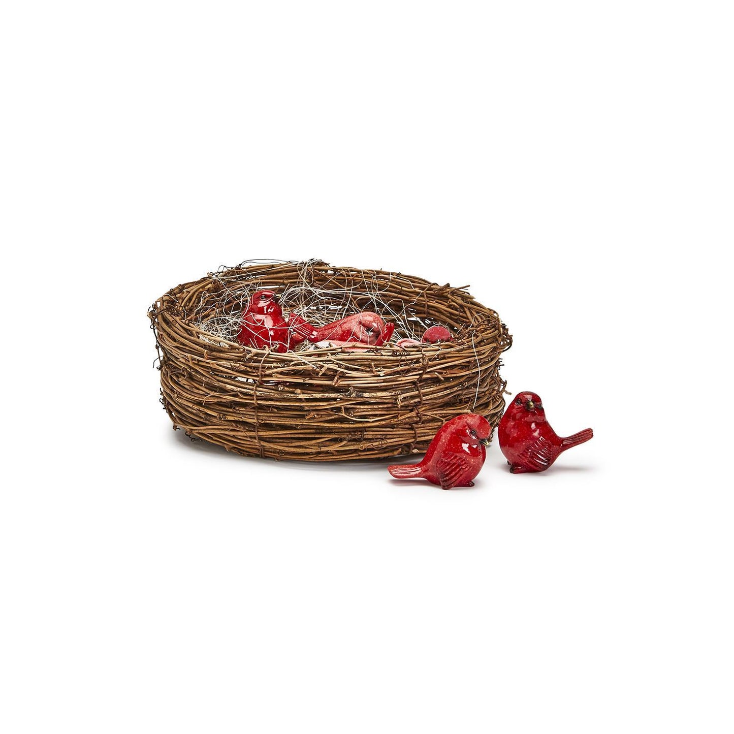 Mini Glass Cardinal