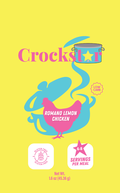 Romano Lemon Chicken: Crock Pot Meal