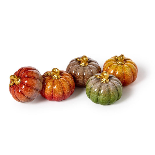 Mini Glass Pumpkin