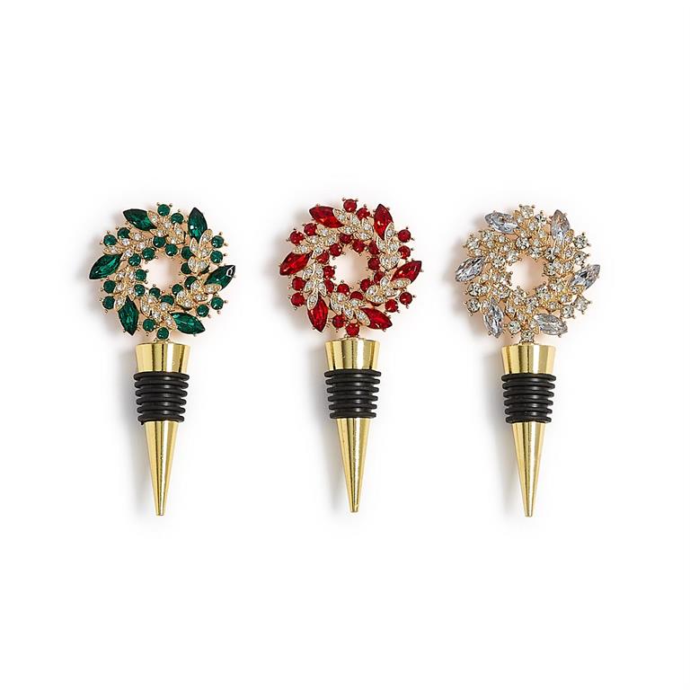 Jeweled Wreath Stopper