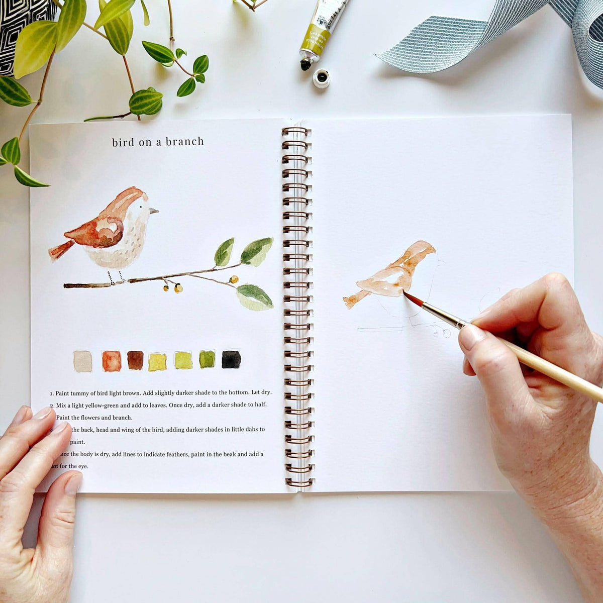 Animals - Watercolor Book w/ Paints