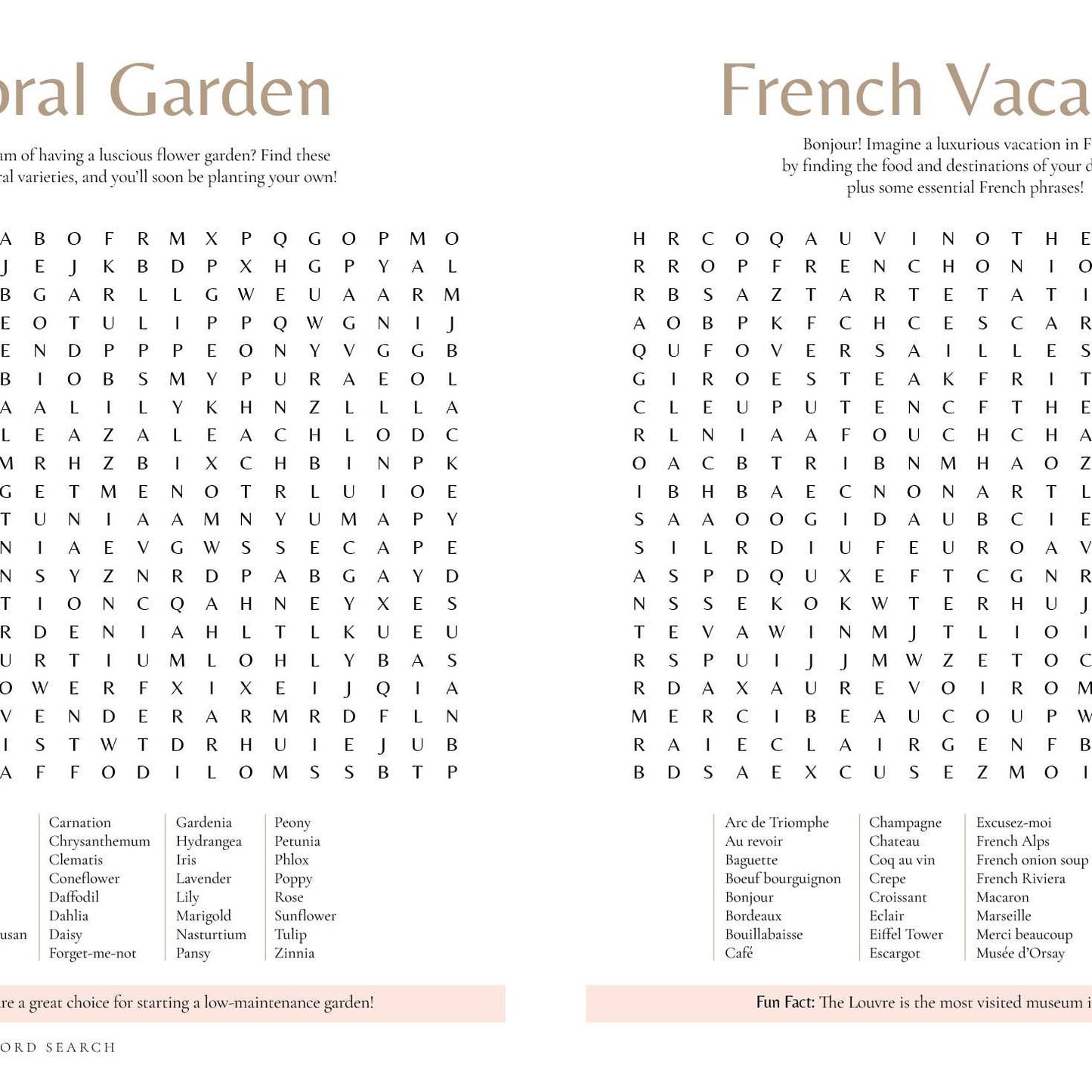 Mindful Moments Word Search