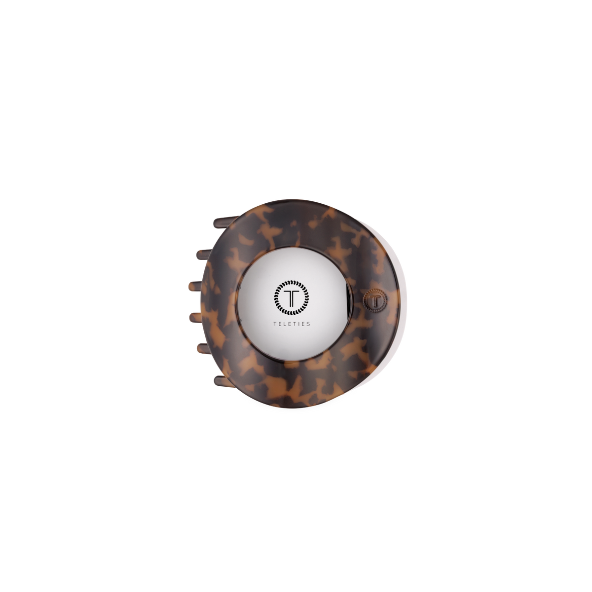 Tortoise | Small | Flat Open Circle Hair Clip