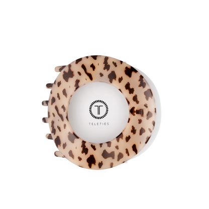 Blonde Tortoise | Large | Flat Circle Hair Clip