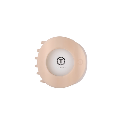 Almond Beige | Medium | Flat Circle Hair Clip