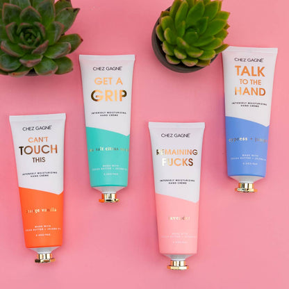 Get A Grip - Funny Hand Cream Gift, Sea Salt Citrus + Neroli