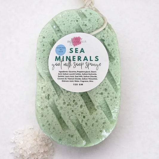 Sea Minerals: Inis Inspired - Goat's Milk Infused Sponge
