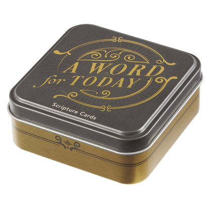 A Word for Today: Cards in Tin