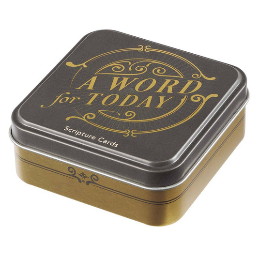 A Word for Today: Cards in Tin