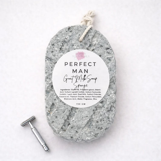 The Perfect Man - Goat's Milk Infused Sponge