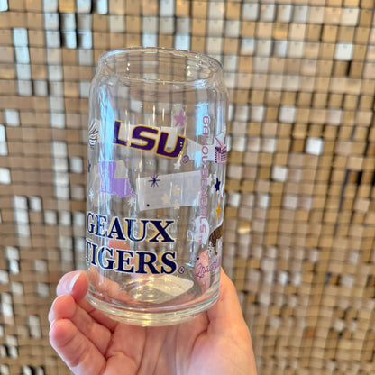 LSU Glass Cup