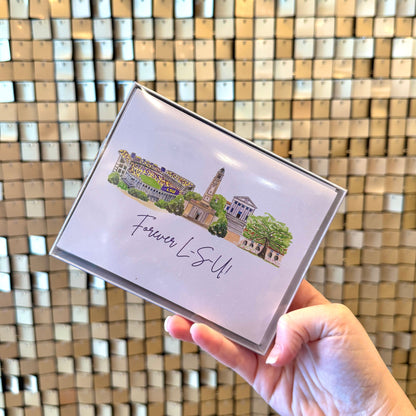 LSU Boxed Notecards