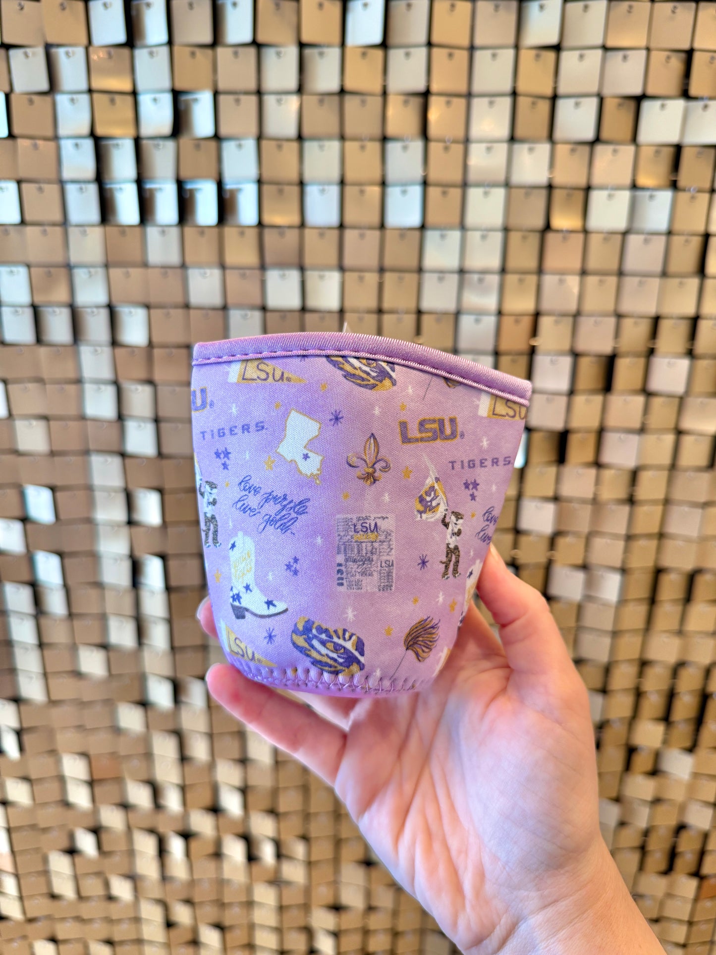 LSU Coffee Sleeve