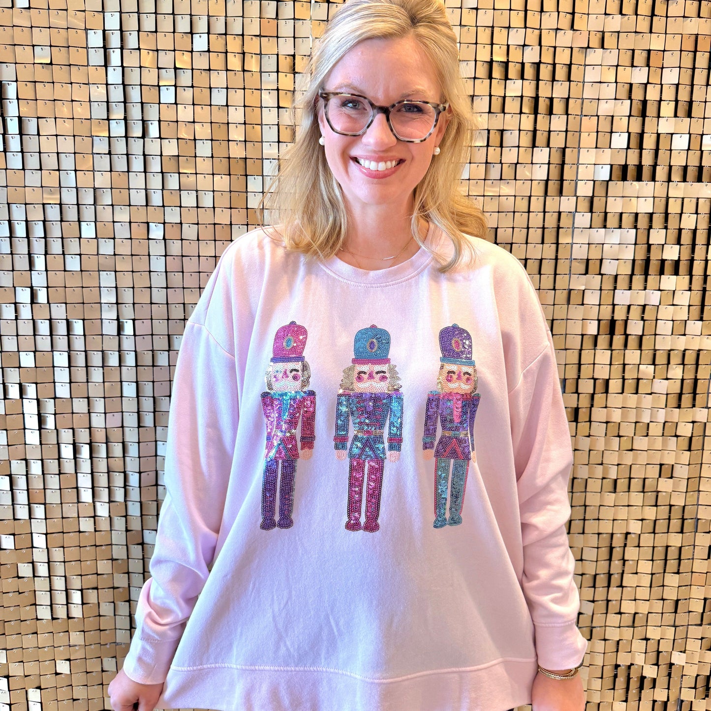 Nutcracker Sequin Pullover