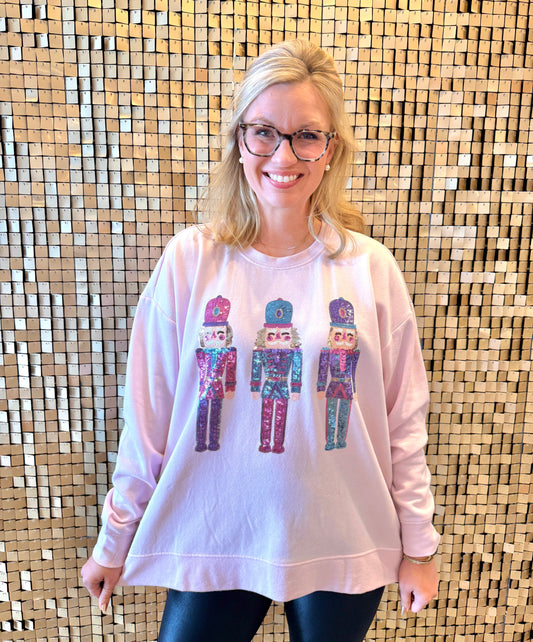 Nutcracker Sequin Pullover
