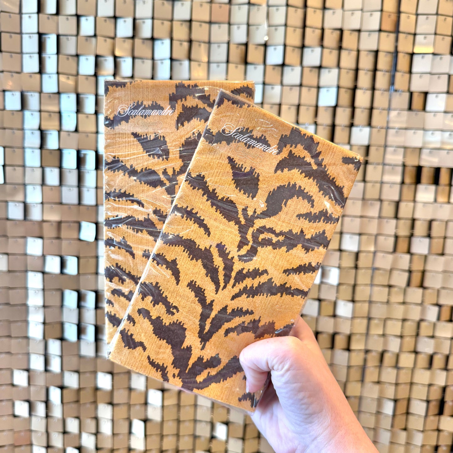 Golden Tiger Guest Towels