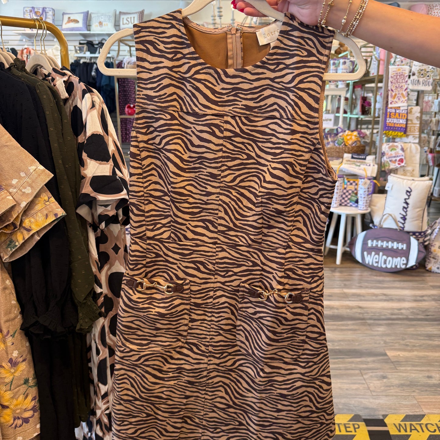 Tiger Walk Dress: