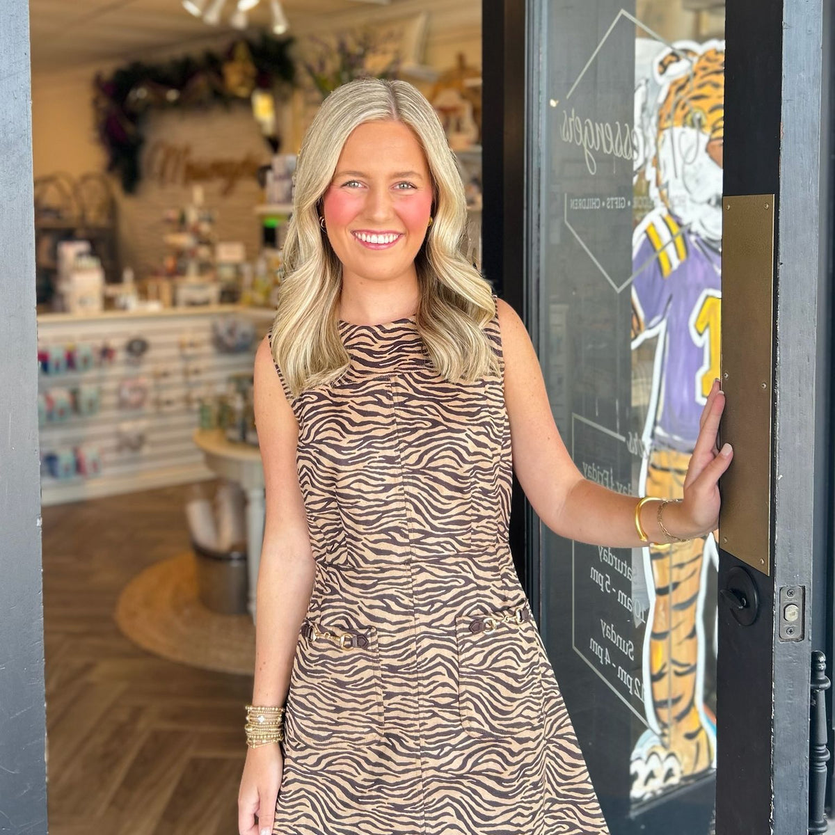 Tiger Walk Dress:
