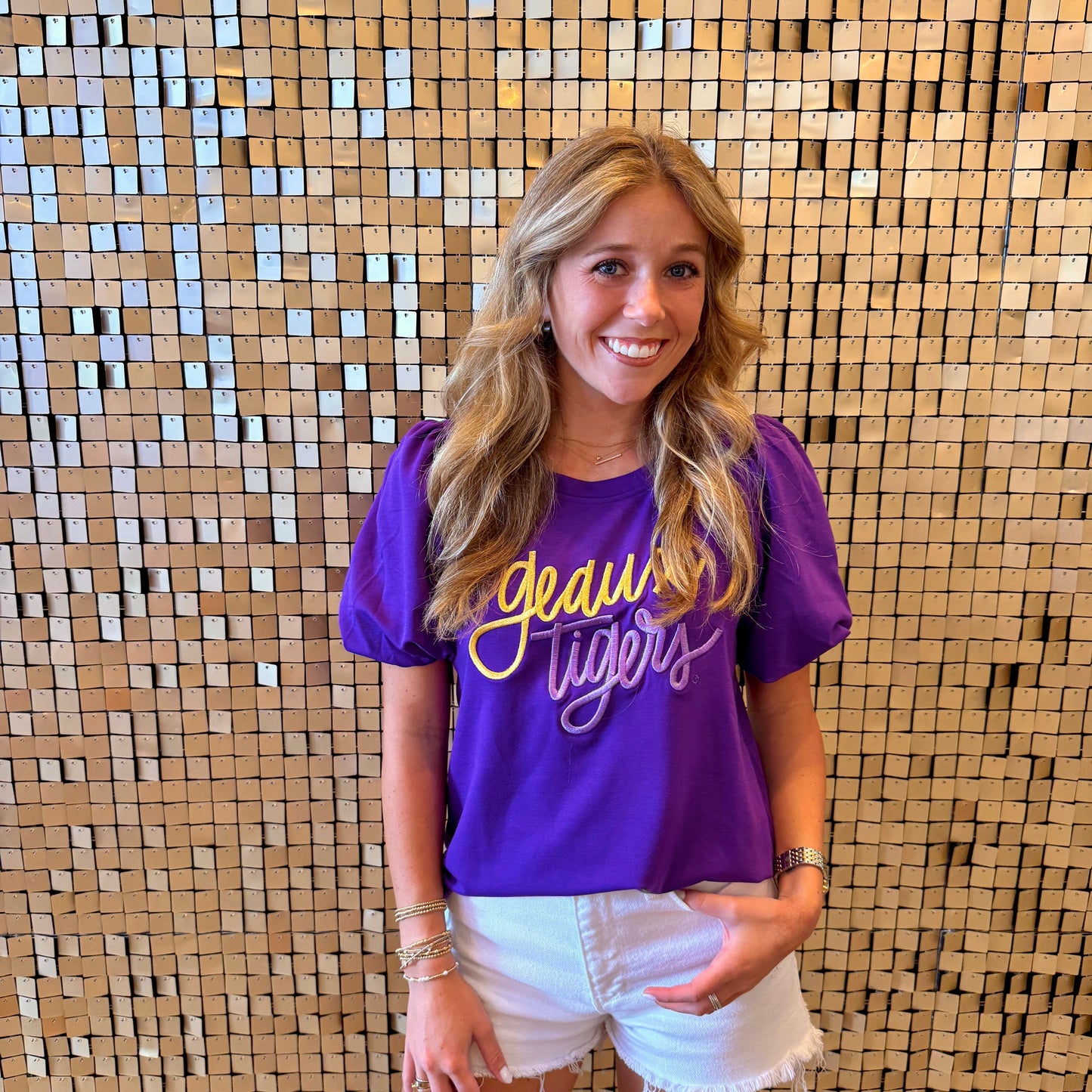 Geaux Tigers - Puff Top