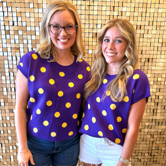 Polka Dot Sweater: