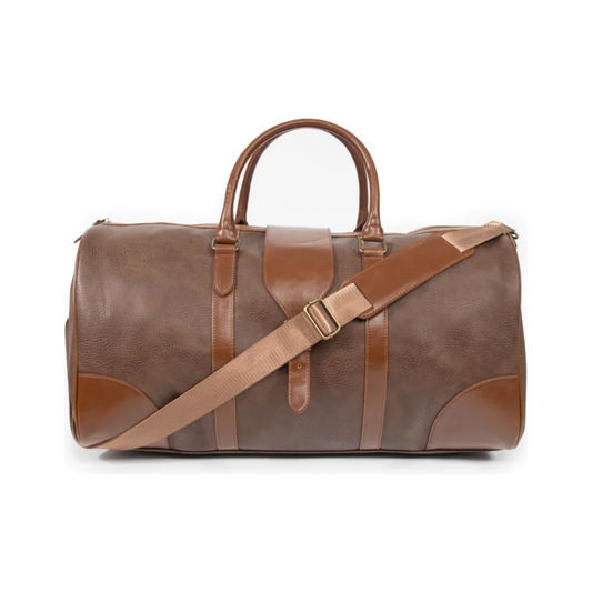 Oxford Duffel Bag: Brown