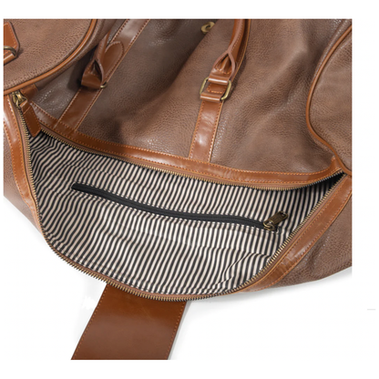 Oxford Duffel Bag: Brown