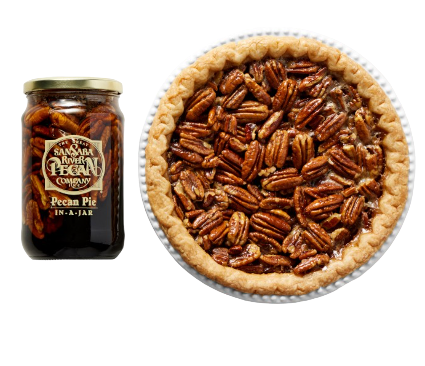 Pie-in-a-Jar: Pecan Pie