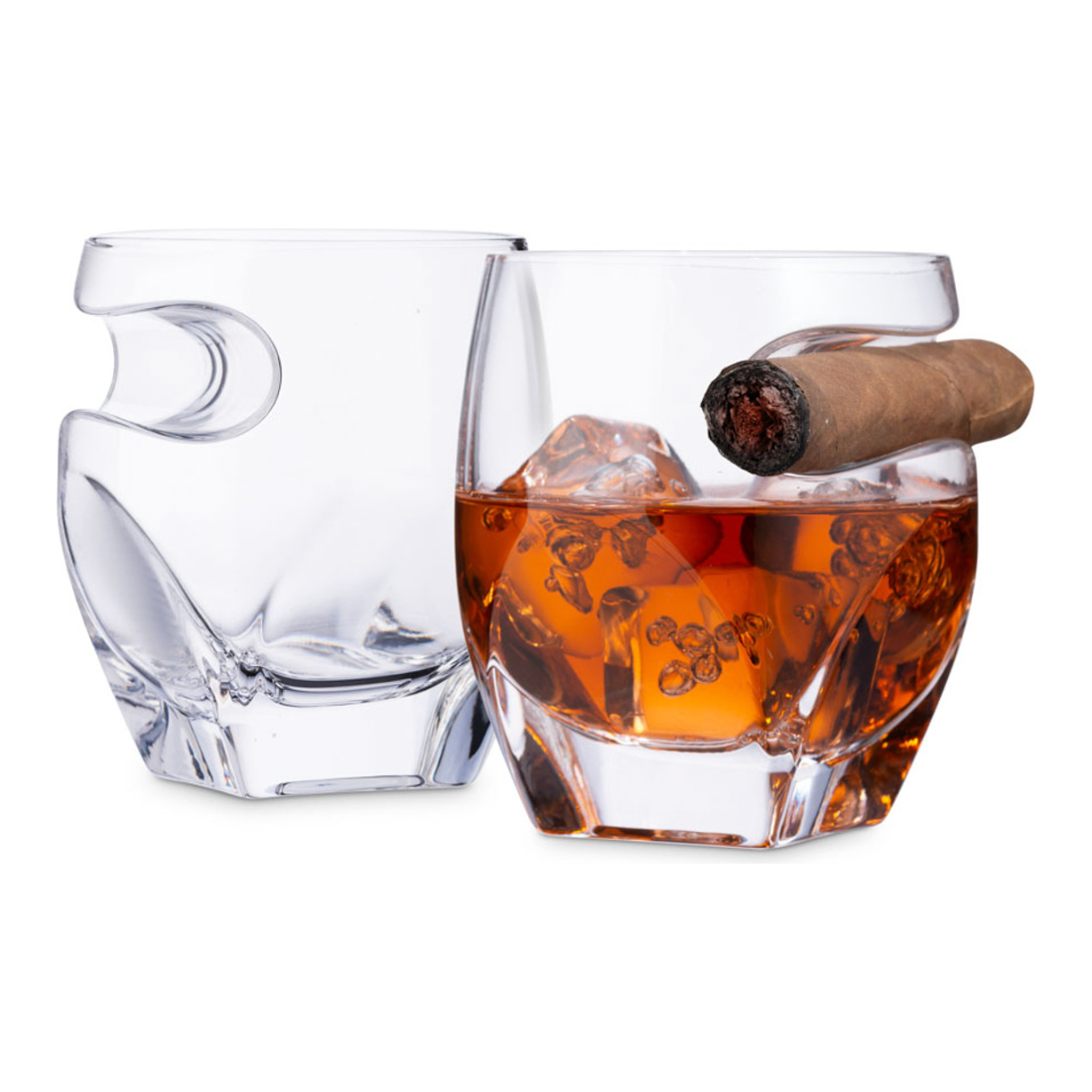 Cigar Whiskey Glass Set